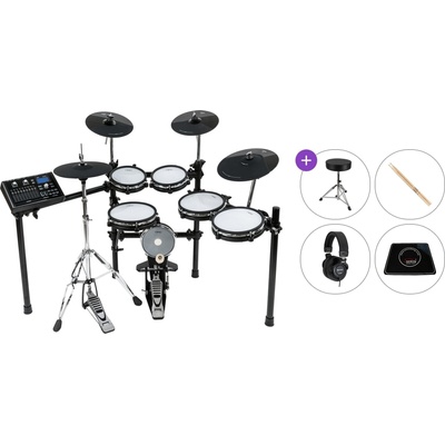 NRG EDK-400 Studio Kit Premium SET Black Комплект електронни барабани (EDK-400-PREMIUM-SET)