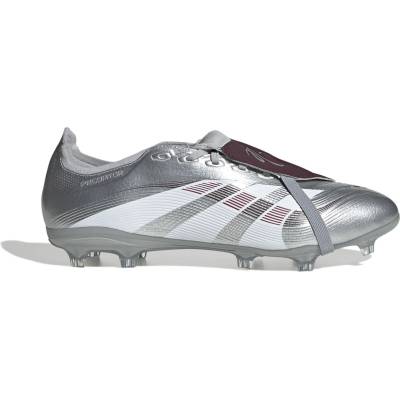 Adidas Футболни бутонки Adidas Unisex Adults Predator League Fold Over Tongue Firm Ground Football Boots - Silver Met