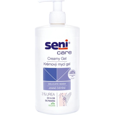 Seni Care Krémový mycí gel s 3% ureou 500 ml