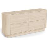 Actona Комод MADERA 160 x 75 см, бял дъб (AO0195)