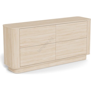 Actona Комод MADERA 160 x 75 см, бял дъб (AO0195)