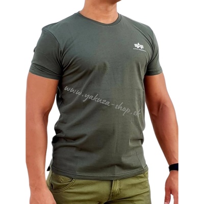Alpha Industries Basic T Small logo Dark Olive