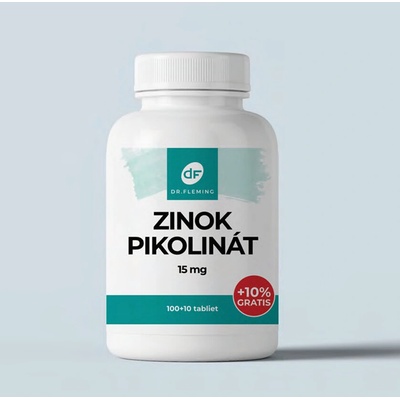 Dr.fleming Zinok Pikolinat 15mg +10% gratis 110 kapsúl