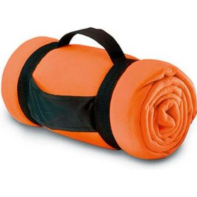 SOĽS Fleecová deka s uchom SL04342 Bright Orange 150x120 150x120