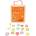 Bigjigs Toys Bigjigs- Дървени магнитни цифри и знаци (BJ720)