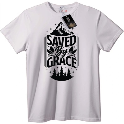 NOONEBRAND Тениска 'Спасен от хаоса' - XS, White