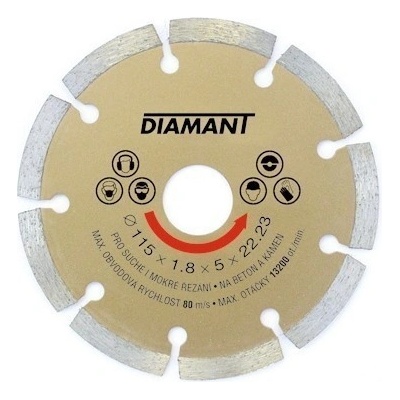 Diamant Kotouč segment 180 mm 121118