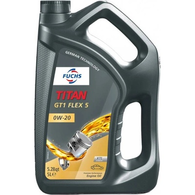 FUCHS Titan GT1 Flex 5 C5 0W-20 5 l