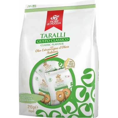 Fiore di Puglia talianske chrumkavé slané krúžky 210 g