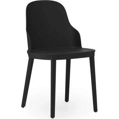 Normann Copenhagen Židle Allez Chair, celoplastová, black