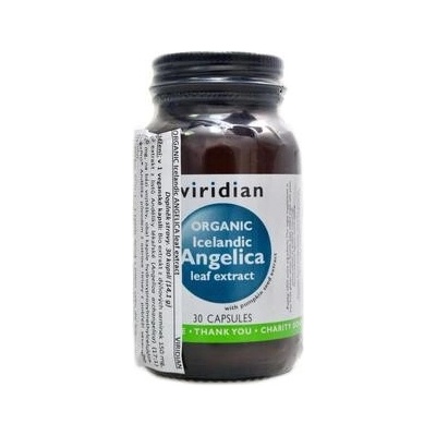 Viridian Icelandic Angelica Organic 30 kapsúl