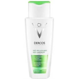 Vichy Шампоан против пърхот и сърбящ скалп за суха коса , Vichy Dercos Anti-Dandruff DS Shampoo for Dry Hair 200ml