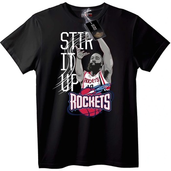 NOONEBRAND Тениска Rockets Разбъркай Го - XS, Black