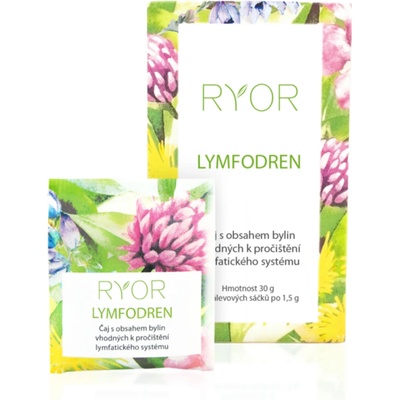 RYOR Lymfodren bylinný čaj 20 x 1,5 g