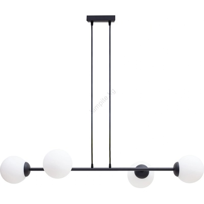 HEXE Пендел FIRA 4xE27/60W/230V черен (HX0269)