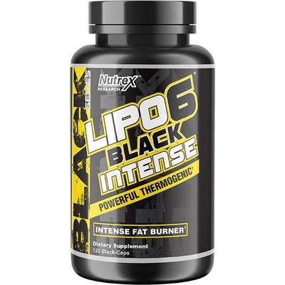 Nutrex Lipo 6 Black Intense, 120 Capsules