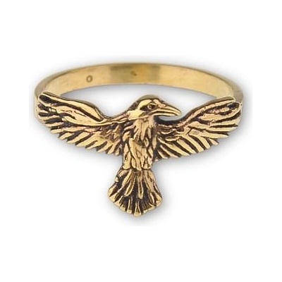 Imago bronzový prsten Havran FC23050X