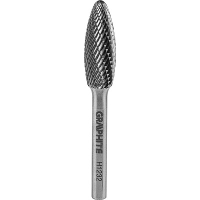 Graphite fréza HM, typ H (plamen), 12 x 32 mm