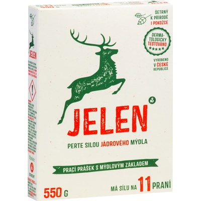 Jelen mýdlový prací prášek 550 g 11 PD