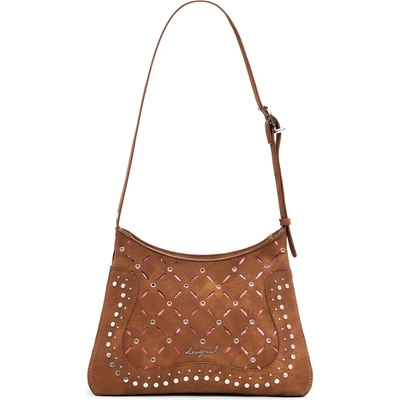 Desigual dámska crossbody kabelka Yankee Manaos Camel 25WAXPB46011
