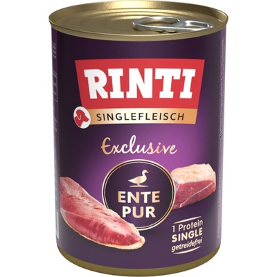 Rinti Singlefleisch Exclusive kačacie čisté 6 x 400 g