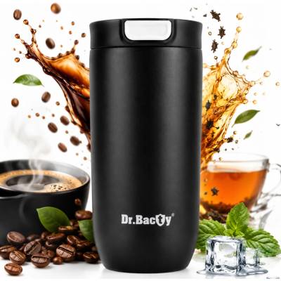 Dr.Bacty termálny hrnček 540 ml čierny