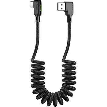 Mcdodo CA-7310 USB na USB-C, lomený, 1,8m, černý