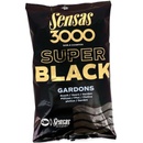 Návnady a nástrahy Sensas Krmení 3000 Super Black 1kg Plotice-černý
