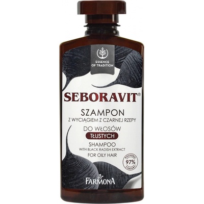 Farmona Seboravit šampón pre mastné vlasy a vlasovú pokožku Black Radish Extract 330 ml