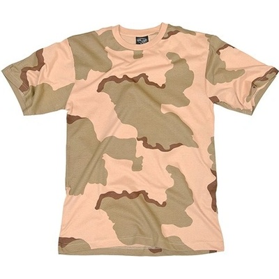 Tričko Mil-Tec krátký rukáv US styl Desert 3-Color