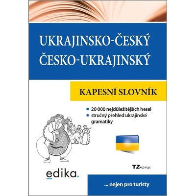 Ukrajinsko-český, česko-ukrajinský kapesní slovník - TZ-one