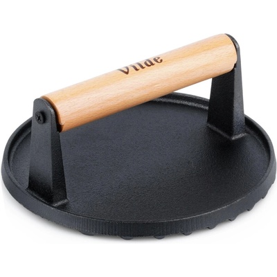 Železná lisovací pánev na smash burgery 17,5 cm Vilde