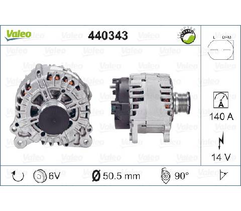 Generátor VALEO 440343
