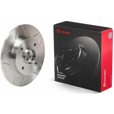 BREMBO Brzdový kotúč Max - drážkovaný 08.9512.76