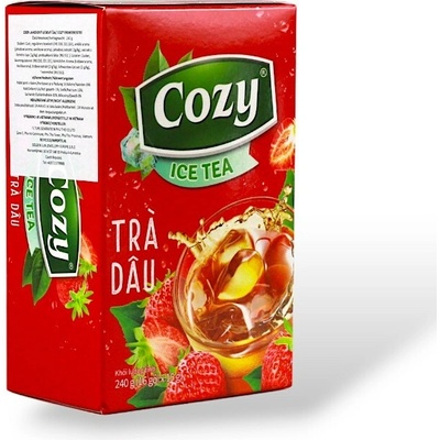 COZY Jahodový ľadový čaj 240 g