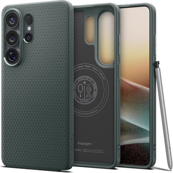 Spigen Калъф Spigen - Liquid Air MagSafe, Galaxy S26 Ultra, зелен (8800283318081)