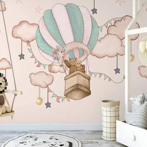 Art Gift Decor Фототапет Семейството на Мечо