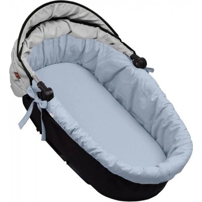 Baby Nellys Bavlnená vložka do kočíkov/koše s penovým matracom jeans