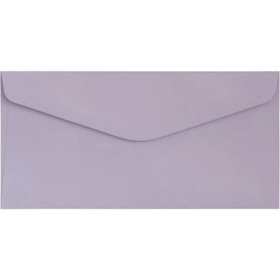 Obálky DL hladké levandulové 130g, 10ks, Galeria Papieru