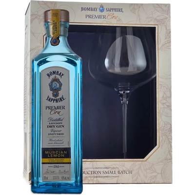 Bombay Sapphire 40% 0,7 l (darčekové balenie 1 pohár)