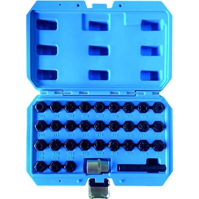 MGS13754 Magnus , Sada nástrčných hlavic na kola Mercedes 32 kusů