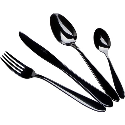 Sada príborov 24 ks Matte Black Collection