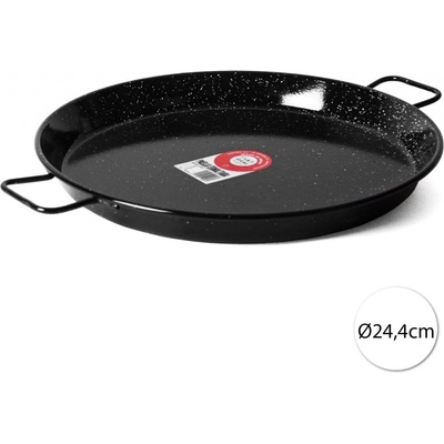 Garcima 13382 Smaltovaná paella pánev 24 cm
