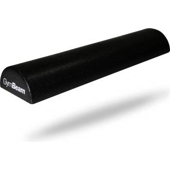 GymBeam Полукръгъл масажен валяк Black