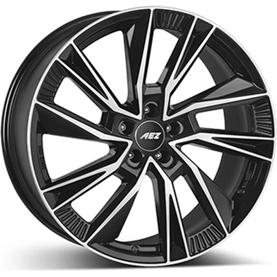 Aez Havanna dark 9x20 5x112 ET35 black polished