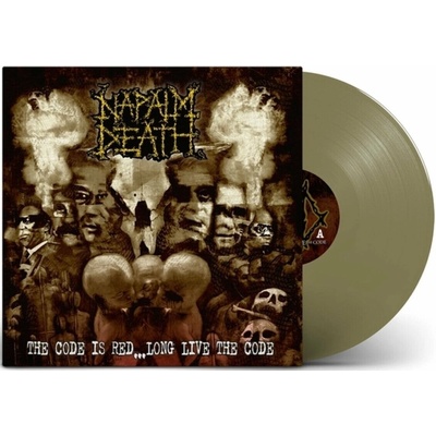 Napalm Death The Code is Red Gold LTD. 1 LP