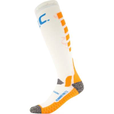 P. A. C P. A. C. Мъжки компресионни чорапи P. A. C. RN 7.1 Running Pro Compression Compression socks - White - размер W3 (207-0843-0111)