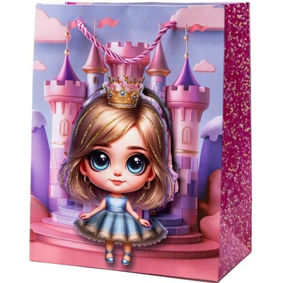 Darčeková taška s princom/princeznou – M