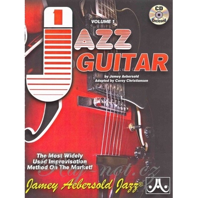JAZZ GUITAR 1 by Jamey Aebersold + CD / gitara + tabulatúra