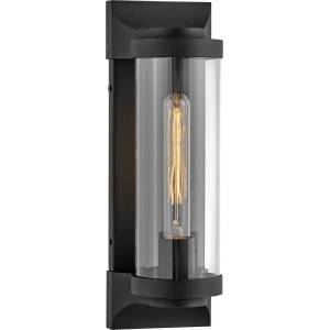 Elstead Lighting Quintiesse QN-PEARSON-M-TK - Външен стенен осветител PEARSON M 1xE27/60W/230V IP44 черен (ED1095)